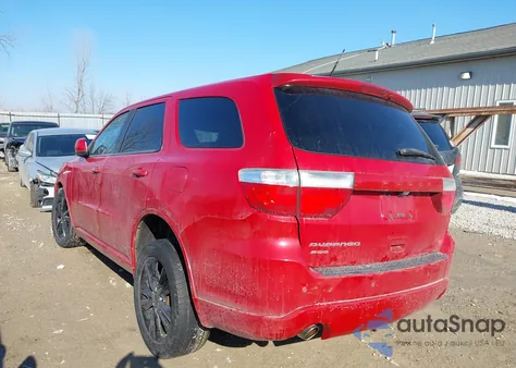 2013 Dodge Durango Sxt z USA, uszkodzony, nr VIN 1C4RDJAG7DC688628